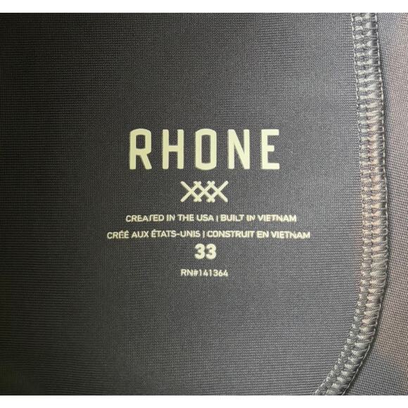 Rhone Commuter Stretch 9" Dark Gray Men's Shorts Size 33 - Picture 4 of 7